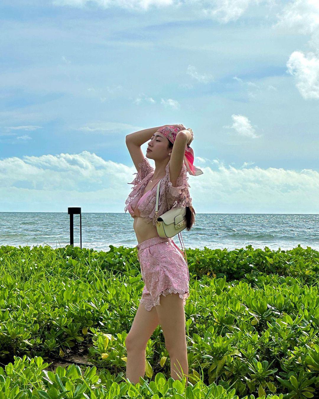 "Hoa hậu Cao Bằng có cơ thể đẹp nhất lịch sử" khéo mặc thongkini khoe chiều cao 1m80 - 7