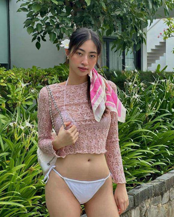 "Hoa hậu Cao Bằng có cơ thể đẹp nhất lịch sử" khéo mặc thongkini khoe chiều cao 1m80 - 8