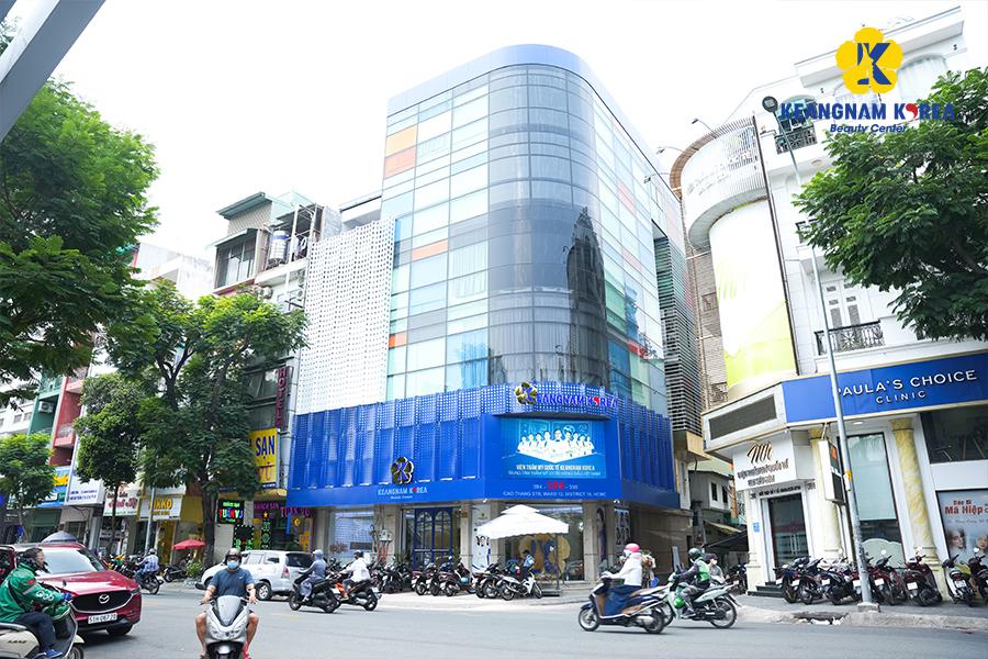 Viện thẩm mỹ Keangnam Korea tọa lạc ở vị trí đắc địa tại Quận 10, Tp.HCM