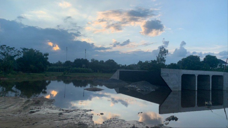 Hiện trường vụ việc. Ảnh: BT