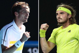 Hấp dẫn tennis ATP 500: Tsitsipas thắng sau 2 set, Rublev - Sinner hẹn nhau bán kết