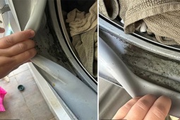 Bạn trẻ - Cuộc sống - Mẹo làm sạch sâu máy giặt tránh nấm mốc