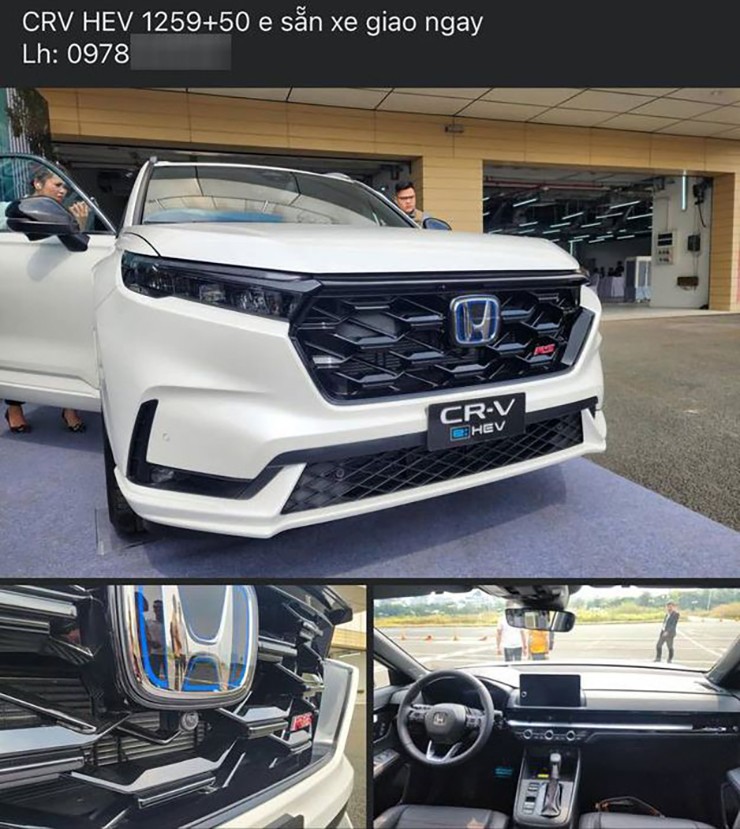 Honda CR-V 2024 vừa ra mắt tại Việt Nam đã bị bán "bia kèm lạc" - 2