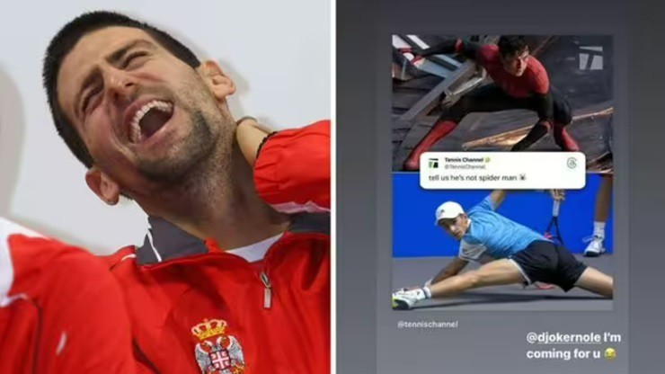 Djokovic trêu chọc Arnaldi