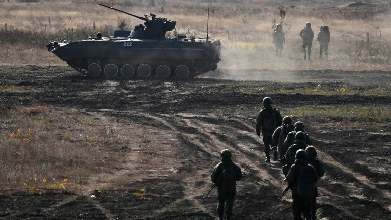 Các lực lượng Nga tham gia chiến đấu ở Ukraine.