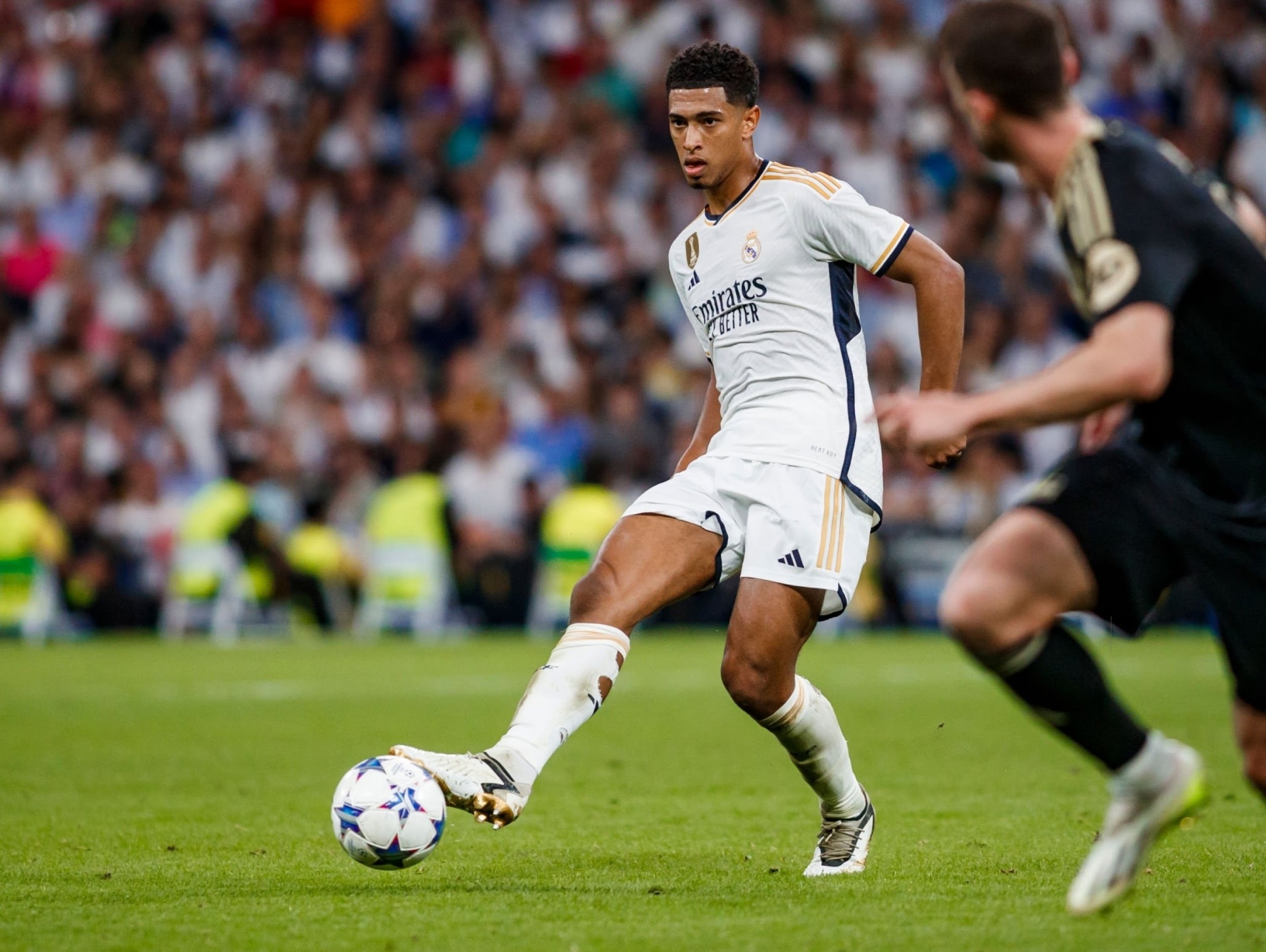 Bellingham đang tỏa sáng trong màu áo Real Madrid.