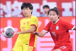 Bóng đá - Video bóng đá nữ Thái Lan - Trung Quốc: Đẳng cấp khác biệt, bất lực vì siêu phẩm (Vòng loại Olympic)