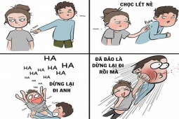 Cười 24H - Trò cù lét này coi bộ không vui lắm, có ngày "méo mồm" như chơi