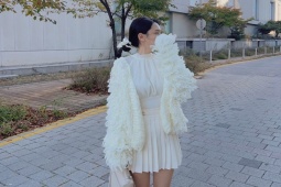 Thời trang - 10 cách diện cardigan xinh khó chối từ