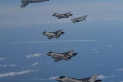 Thế giới - 130 chiến đấu cơ Mỹ - Hàn rầm rộ tập trận trên bán đảo Triều Tiên