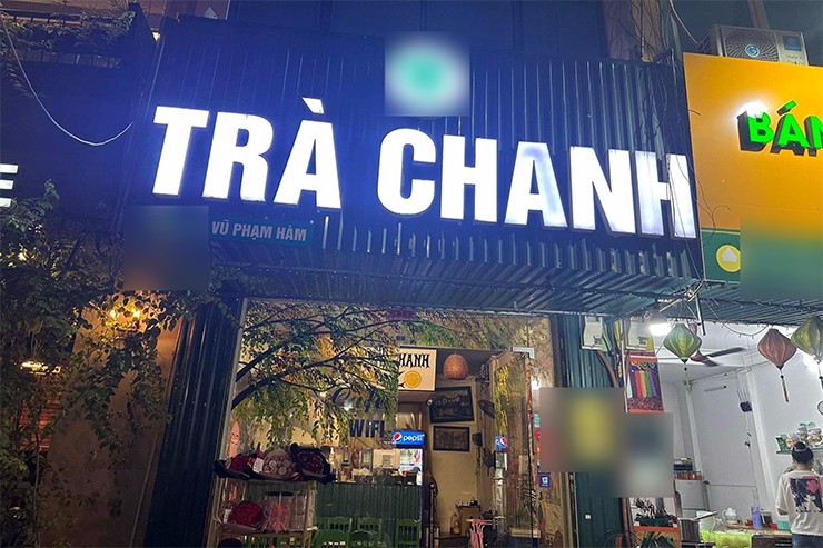 Quán trà chanh nơi chị T&nbsp;bị mất xe máy SH.