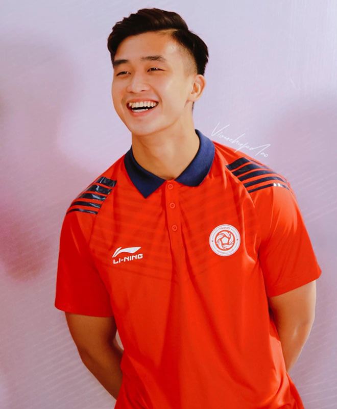 Danh Trung - cầu thủ điển trai của U23 Việt Nam
