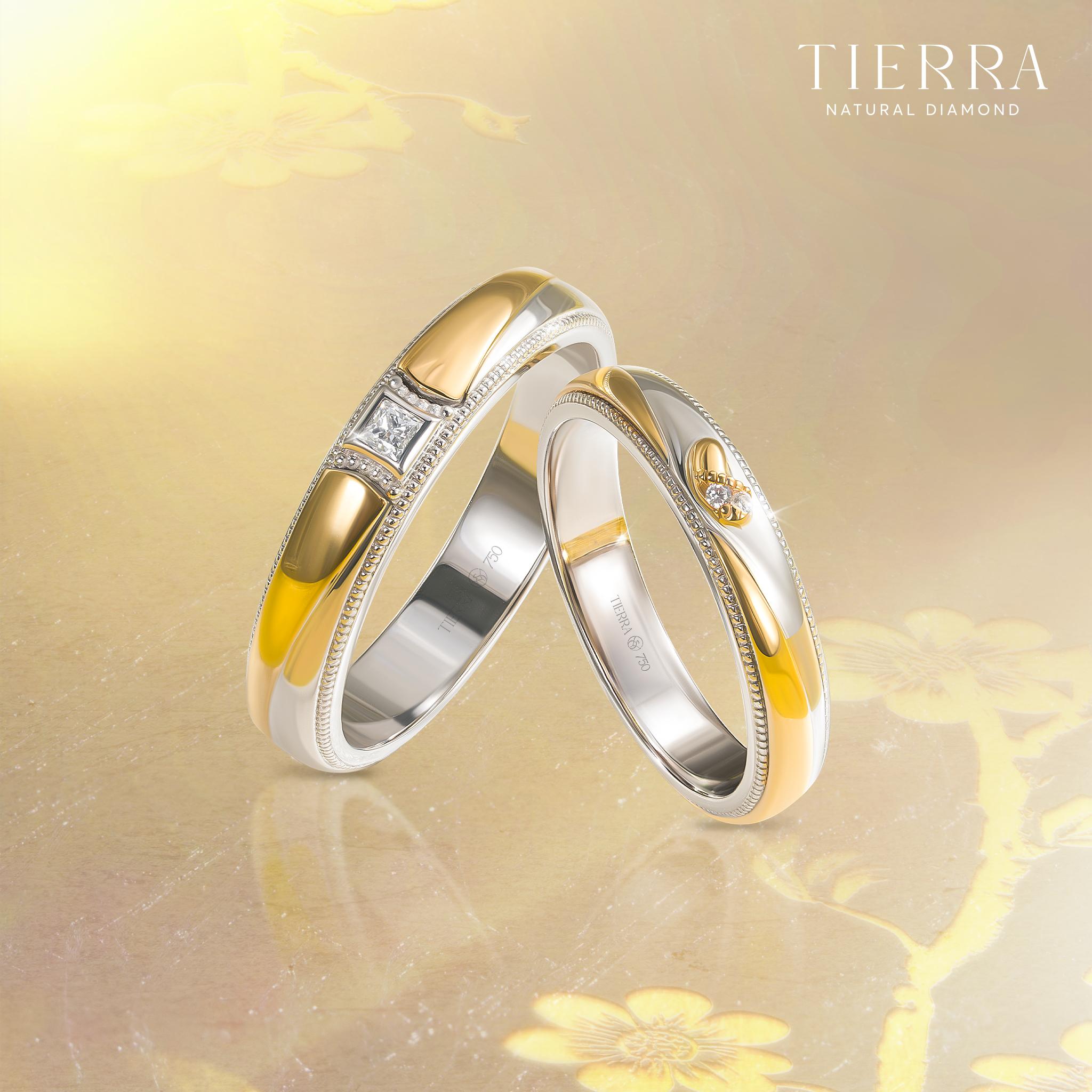 Nhẫn cưới lấy cảm hứng từ Đậu