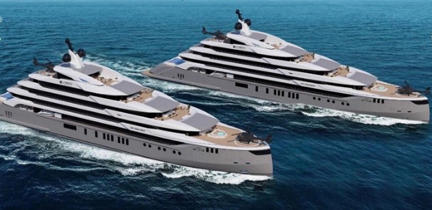 Thiết kế cặp du thuyền "sinh đôi" Essence Grand 1 và Essence Grand 2.