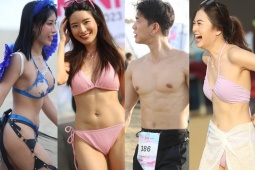 Ngắm người đẹp đua tài ở sự kiện mặc bikini chạy bộ ở Thái Lan