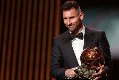 Trao giải Quả bóng vàng 2023: Messi được vinh danh vô cùng rực rỡ