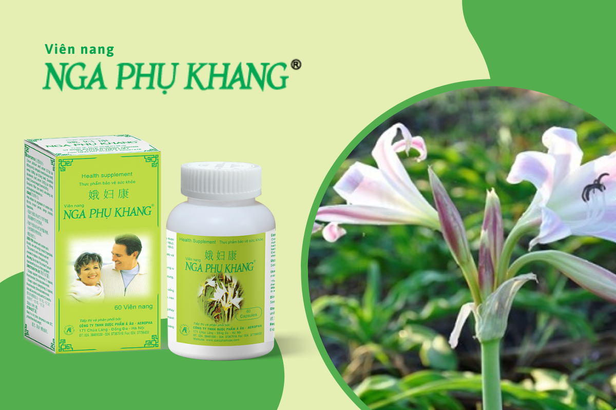 Thực phẩm bảo vệ sức khỏe Nga Phụ Khang giúp hỗ trợ làm giảm sự tiến triển của u xơ tử cung