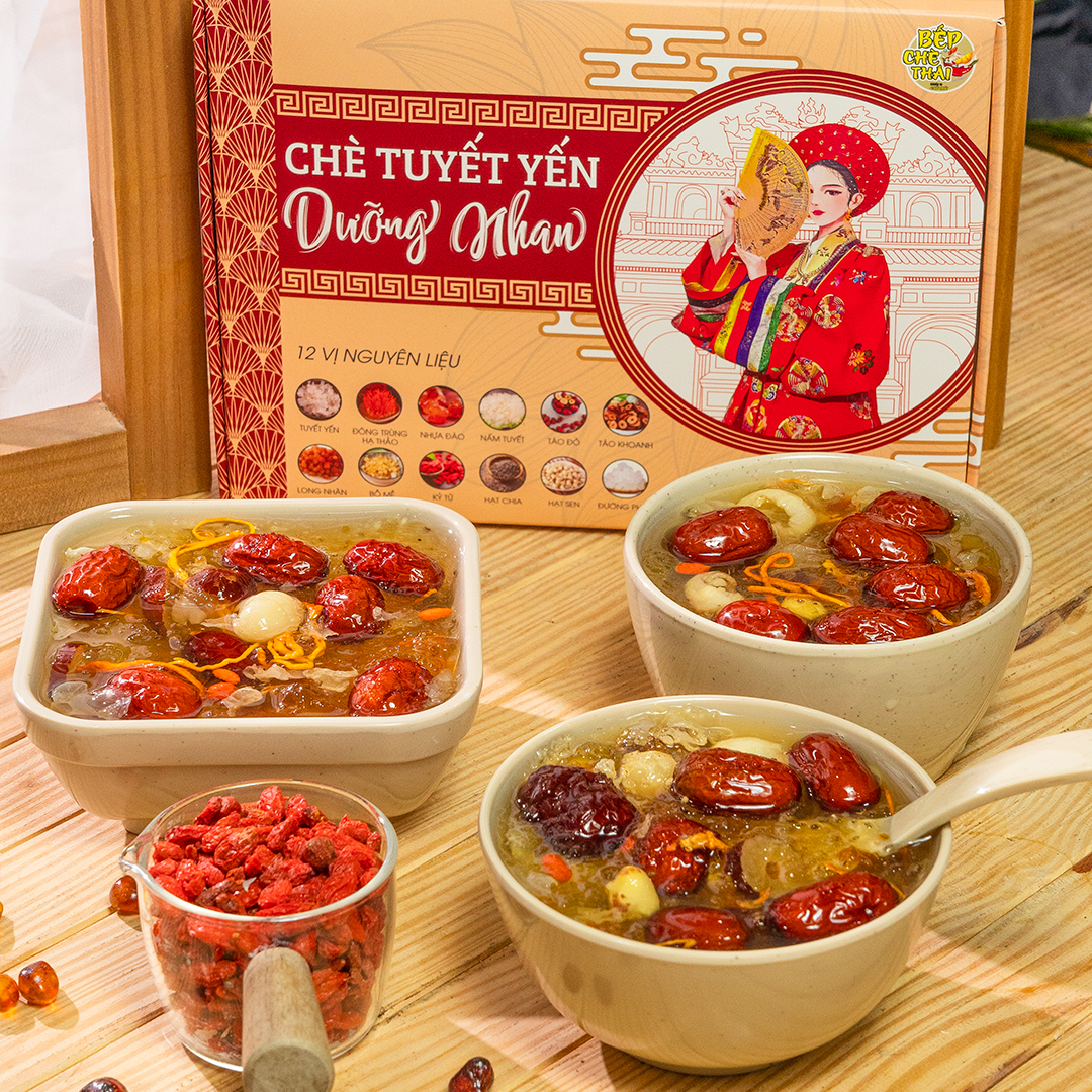 Trong một món chè có rất nhiều loại nguyên liệu với khối lượng sử dụng khác nhau