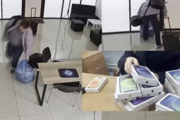 Thế giới - Ngày đầu đi làm, người đàn ông "hô biến" 53 chiếc điện thọai iPhone thành của mình