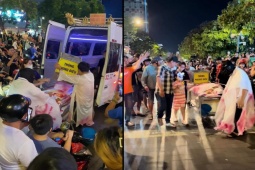 Tin tức trong ngày - Lái xe tang chở “ma quỷ” diễu phố đêm Halloween, tài xế bị công an mời làm việc