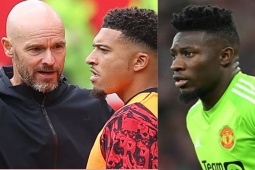 Bóng đá - Học trò bất bình vì cách Ten Hag "xử lý" Sancho, Onana báo tin xấu tới MU
