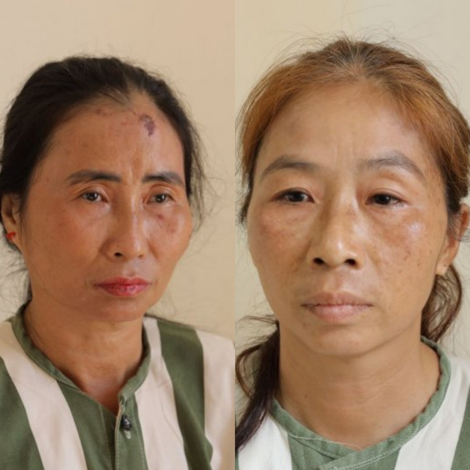 Hai nghi can trong vụ án (ảnh CA)