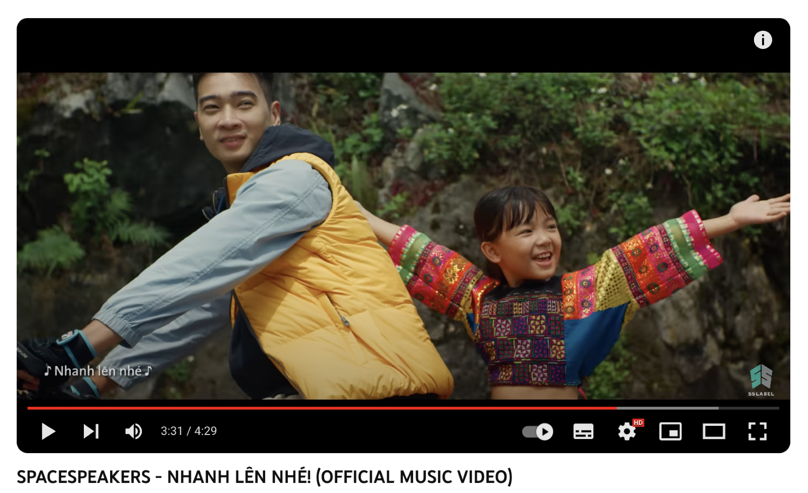 MV “Nhanh lên nhé!” - Tác phẩm cho thấy cảnh sắc thiên nhiên hùng vĩ của Việt Nam. Nguồn: Vietnam Airlines