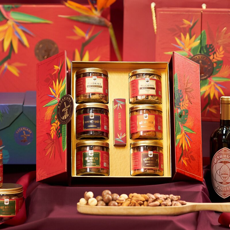 Hộp quà Tết Hưng Thịnh tại SagoGifts 