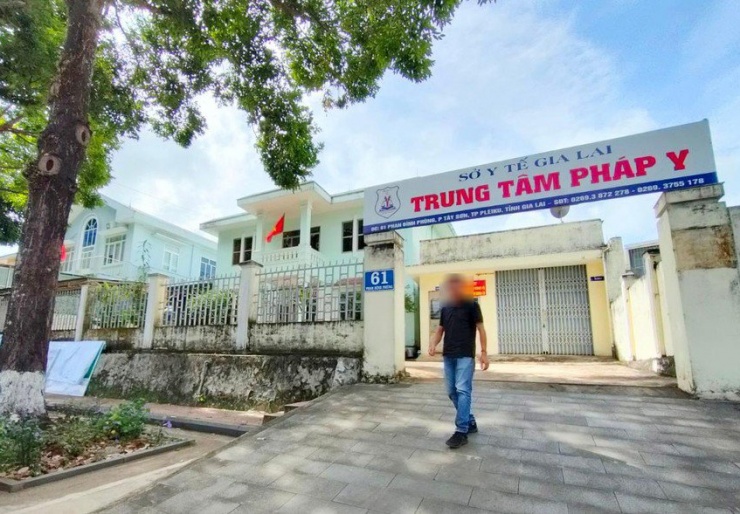 Trung tấm Giám định pháp y Gia Lai. Ảnh: LK