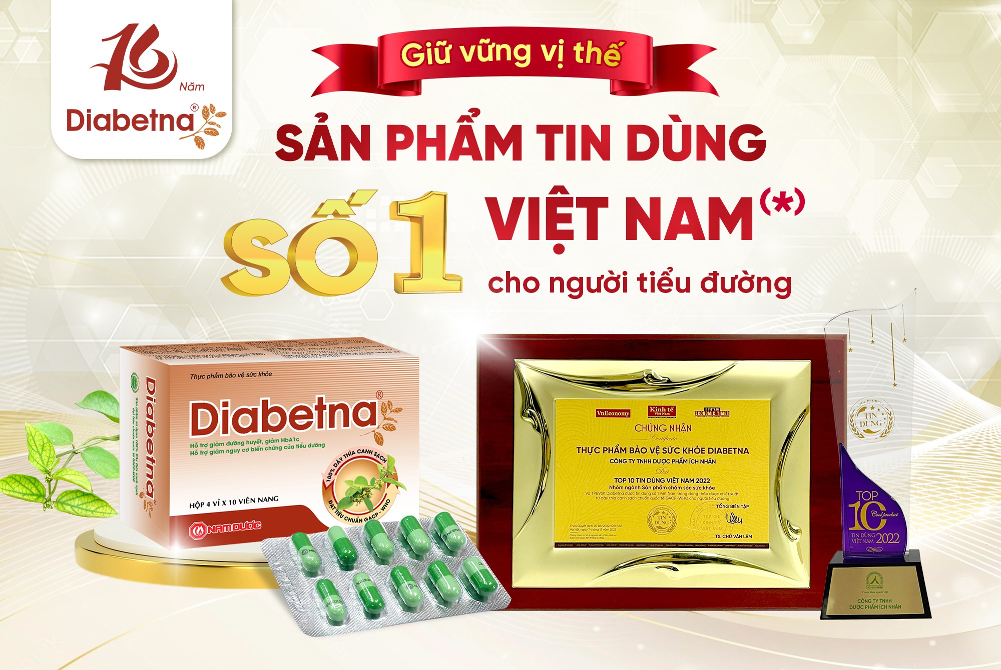 Thành công của Diabetna chính là hàng triệu sự tin yêu của người tiêu dùng.