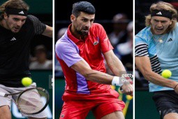 Trực tiếp tennis Paris Masters ngày 4: Djokovic “dễ thở“, Tsitsipas đại chiến Zverev