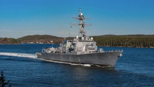 Tàu USS Rafael Peralta của Hải quân Mỹ. (Ảnh: US Navy)