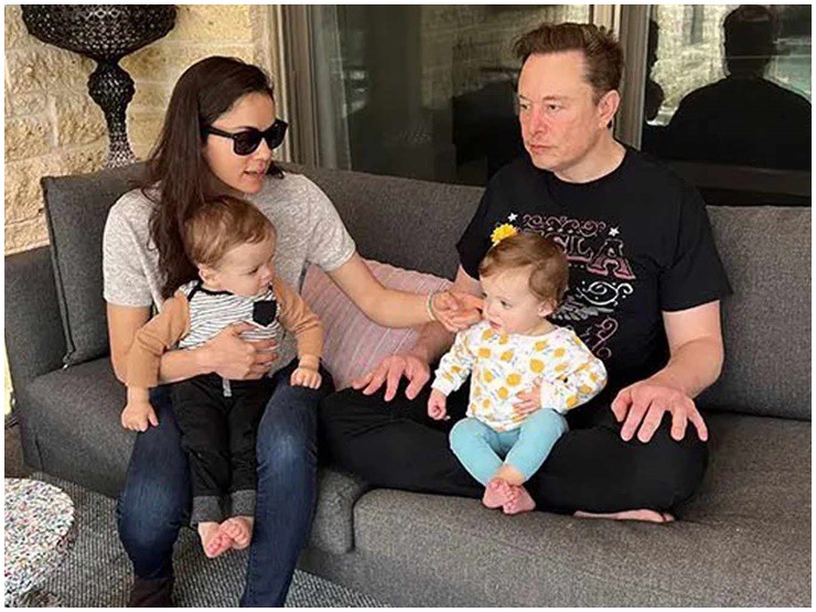 Elon Musk là một trong những tỷ phú có nhiều con.