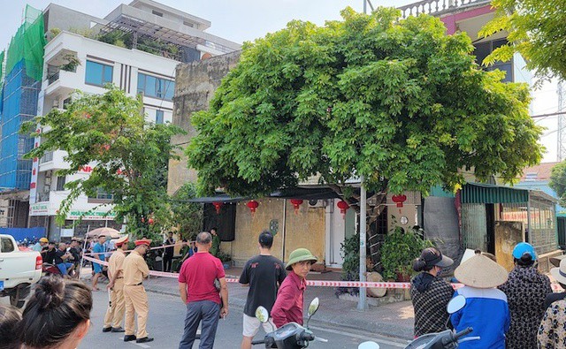 Hiện trường vụ án mạng.