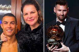 Bóng đá - Dậy sóng chị gái Ronaldo ngầm tố Quả bóng vàng của Messi &quot;có mùi&quot;