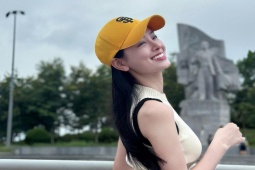 Làm đẹp - Nữ sinh viên thôn Ngò "da trắng như bông bưởi", vướng nghi vấn làm mũi sau khi lên á hậu