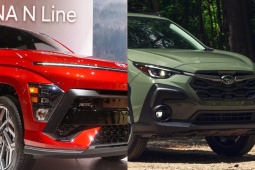 Tin tức ô tô - So sánh bộ đôi 2024 Hyundai Kona N Line và 2024 Subaru Crosstrek