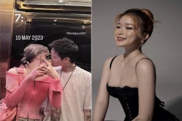 Đời sống Showbiz - Cô vợ quốc dân đăng ảnh "khóa môi" khiến dân tình xôn xao “Người ấy là ai?”