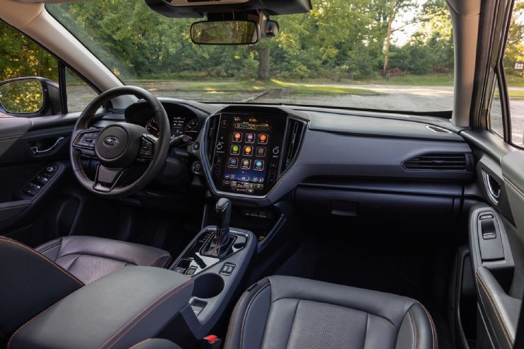 Cabin của 2024 Subaru Crosstrek.&nbsp;
