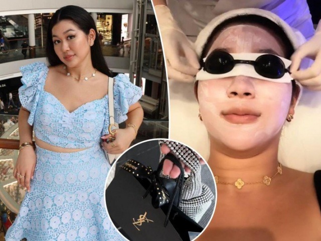 Bạn trẻ - Cuộc sống - Nổi tiếng TikTok nhờ nghề "làm con nhà giàu", gái xinh này là ai?