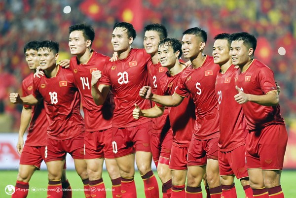 Tuyển Việt Nam hướng đến vòng loại thứ 2 World Cup 2026 khu vực Châu Á. Ảnh: VFF
