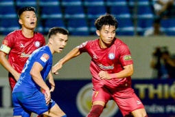 Bóng đá - Video bóng đá Quảng Nam - Khánh Hòa: "Thần may mắn" song hành, niềm vui đầu tay (V-League)