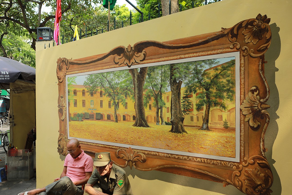 Hình ảnh về&nbsp;trường THPT Phan Đình Phùng xưa và nay