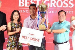 Golfer 16 tuổi Nguyễn Đức Sơn vô địch Tiền Phong Golf Championship năm 2023