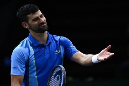 Thể thao - Video tennis Djokovic - Dimitrov: Vô địch nhờ ít sai lầm hơn (Chung kết Paris Masters)