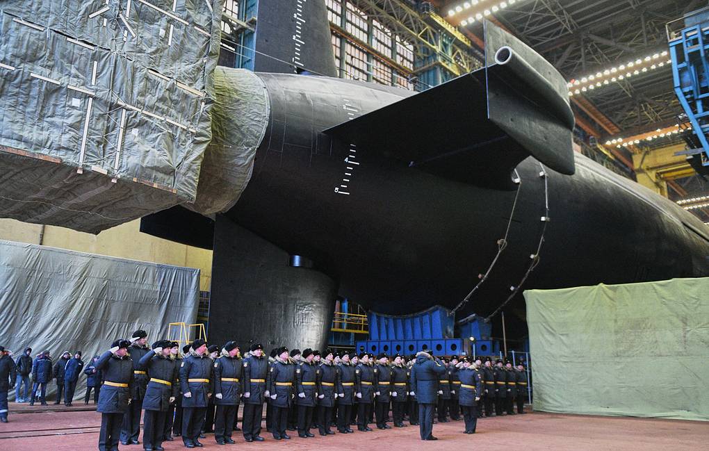 Imperator Alexander III là tàu ngầm hạt nhân mới được Nga hạ thủy vào tháng 12/2022.