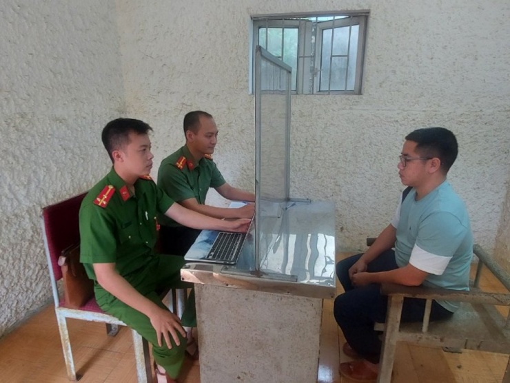 Bị can Đinh Quốc Tuấn (Ảnh: Công an Hà Tĩnh).