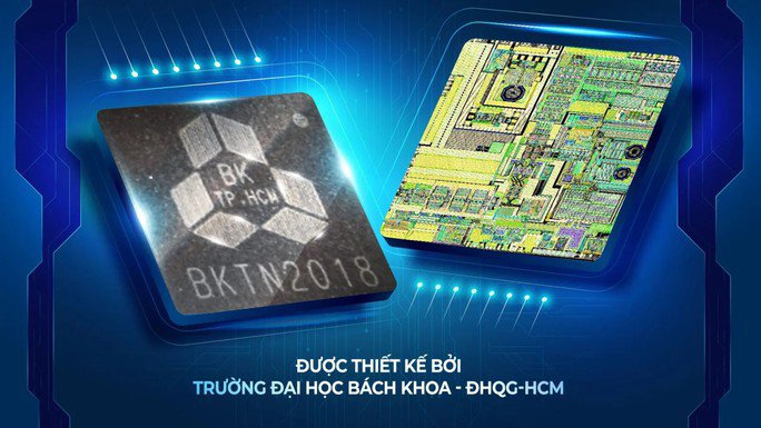 Các con chip do Trường ĐH Bách khoa thiết kế được chế tạo tại Nhà máy sản xuất chip TSMC-Đài Loan