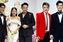 Đời sống Showbiz - Nửa showbiz Việt hội tụ đám cưới Puka tại TP. HCM: Trấn Thành lẻ bóng, 1 tiết mục nâng ly đặc biệt
