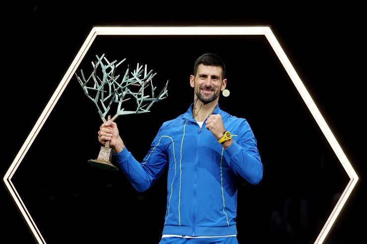 Djokovic lần thứ 7 vô địch&nbsp;Paris Masters